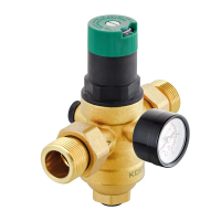 Редуктор тиску з фільтром тонким очищенням та манометром Koer KR.1241 - 1/2