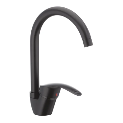 Змішувач для кухні Cron Mars 777-G чорний (CR0786) Змішувач для кухні Cron Mars 777-G чорний (CR0786)