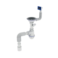 Сифон для кухні Zerix SK-02-B 3 1/2 Сифон для кухні Zerix SK-02-B 3 1/2