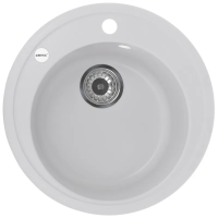 Мийка кухонна Zerix ZS-510R-01 Біла (ZX4531) Мийка кухонна Zerix ZS-510R-01 Біла (ZX4531)