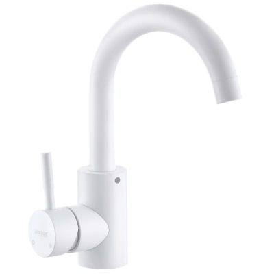 Змішувач для умивальника Mixxus SUS-011-B White з нерж. стали SUS304 (MI5754) Змішувач для умивальника Mixxus SUS-011-B White з нерж. стали SUS304 (MI5754)