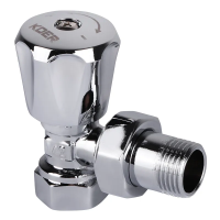 Вентиль радіаторний кутовий (хромований) 1/2x1/2 (Koer KR.901.CHR) (KR2819) Вентиль радіаторний кутовий (хромований) 1/2x1/2 (Koer KR.901.CHR) (KR2819)