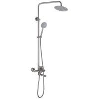 Душова колона зі змішувачем (нерж.сталь) Mixxus Eva-009-J (MI5788) Душова колона зі змішувачем (нерж.сталь) Mixxus Eva-009-J (MI5788)