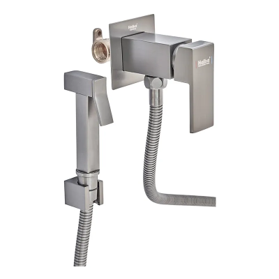 Змішувач для біде Haiba Kubus 002 (Inner) Graphite (HB4003) Змішувач для біде Haiba Kubus 002 (Inner) Graphite (HB4003)