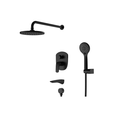 Вбудована душова система із змішувачем Koer KB-64008-05 (Колір чорний) (KR3477) Вбудована душова система із змішувачем Koer KB-64008-05 (Колір чорний) (KR3477)