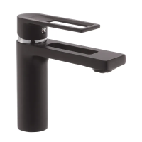 Змішувач для умивальника Haiba Foster 001 Black (HB0964) Змішувач для умивальника Haiba Foster 001 Black (HB0964)