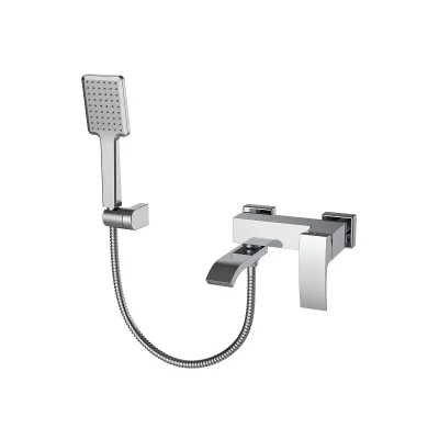 Змішувач для ванни з коротким зливом Koer KB-41007-01 (Колір хром) (KR3454) Змішувач для ванни з коротким зливом Koer KB-41007-01 (Колір хром) (KR3454)