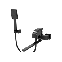 Змішувач для ванни з довгим виливом KOER KB-42007-05 (Колір чорний) (KR3457) Змішувач для ванни з довгим виливом KOER KB-42007-05 (Колір чорний) (KR3457)