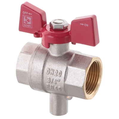 Кран ГГМ для підключення датчика температури Koer KR.230 - 3/4 Кран ГГМ для підключення датчика температури Koer KR.230 - 3/4