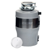 Подрібнювач харчових відходів Koer FWD-02-0,75 - SILENT (560Вт, індукційний двигун) (KR4913) Подрібнювач харчових відходів Koer FWD-02-0,75 - SILENT (560Вт, індукційний двигун) (KR4913)