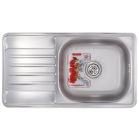 Мийка кухонна Zerix Z7642-08-180E (Satin) (ZX1602) Мийка кухонна Zerix Z7642-08-180E (Satin) (ZX1602)