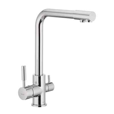 Кухонний змішувач на дві води Mixxus Premium Hans 021 (MI1666) Кухонний змішувач на дві води Mixxus Premium Hans 021 (MI1666)