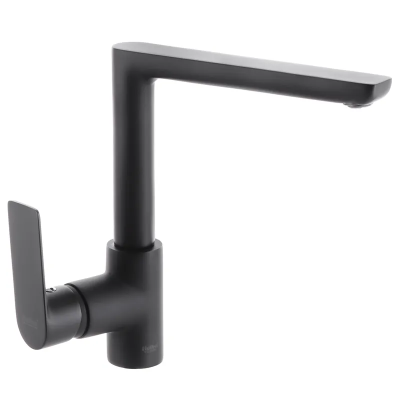 Змішувач для кухні Haiba Alex 018 Чорний (HB3927) Змішувач для кухні Haiba Alex 018 Чорний (HB3927)