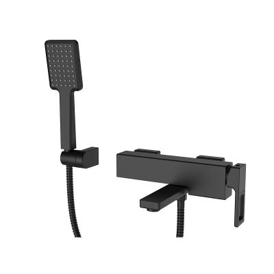 Змішувач для ванни з коротким виливом Koer KB-41009-05 (Колір чорний) (KR3503) Змішувач для ванни з коротким виливом Koer KB-41009-05 (Колір чорний) (KR3503)