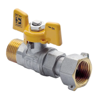 Кран з накидною гайкою 3/4 Кран з накидною гайкою 3/4