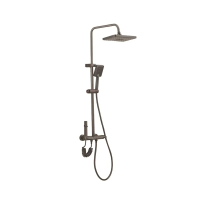 Душова колона Armata BCS-009-J Graphite зі змішувачем з кнопковим перемикачем, 4 режими (CH6509) Душова колона Armata BCS-009-J Graphite зі змішувачем з кнопковим перемикачем, 4 режими (CH6509)