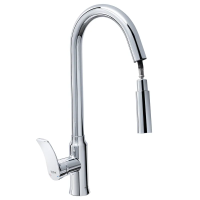 Змішувач для кухні Haiba Bolero 014 з висувною лійкою (HB9591) Змішувач для кухні Haiba Bolero 014 з висувною лійкою (HB9591)