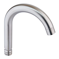 Вилив для змішувача Mixxus SPO-02.SUS з нерж. сталі SUS304 (MI6061) Вилив для змішувача Mixxus SPO-02.SUS з нерж. сталі SUS304 (MI6061)