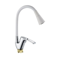 Змішувач для кухні з силіконовим виливом Champion YUB 011-181 (Nut) Refl.White (MI6423) Змішувач для кухні з силіконовим виливом Champion YUB 011-181 (Nut) Refl.White (MI6423)