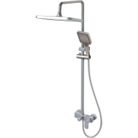 Душова колона зі змішувачем з алюмінію Armata BCD-009-J, 3 режими (CH6556) Душова колона зі змішувачем з алюмінію Armata BCD-009-J, 3 режими (CH6556)