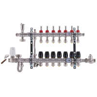 Колектор з вбудованим зміш. вузлом Koer KR.S1011-7 1  Колектор з вбудованим зміш. вузлом Koer KR.S1011-7 1