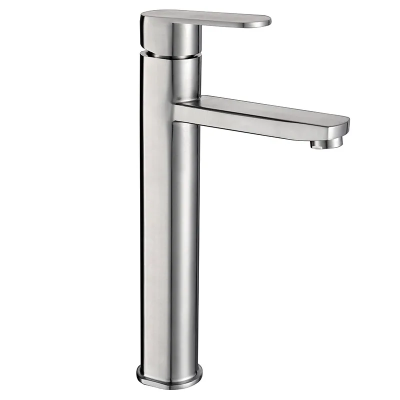 Змішувач для умивальника Mixxus AVA-001-High (нерж. сталь) (MI6175) Змішувач для умивальника Mixxus AVA-001-High (нерж. сталь) (MI6175)