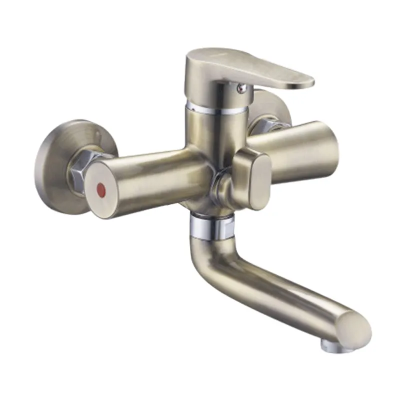 Змішувач для ванни Zerix PUD3 146 (колір нерж. сталь) (ZX2921) Змішувач для ванни Zerix PUD3 146 (колір нерж. сталь) (ZX2921)