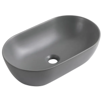 Раковина накладна Mixxus Premium ELLIPSE-0109 GRAY 500x300x140mm (MP6653) Раковина накладна Mixxus Premium ELLIPSE-0109 GRAY 500x300x140mm (MP6653)