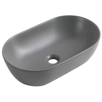 Раковина накладна Mixxus Premium ELLIPSE-0109 GRAY 500x300x140mm (MP6653) Раковина накладна Mixxus Premium ELLIPSE-0109 GRAY 500x300x140mm (MP6653)