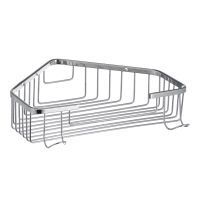 Полка-решітка кутова Zerix LR335 (LL1451) Полка-решітка кутова Zerix LR335 (LL1451)