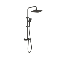 Душова колона Armata BCF-009-J Black зі змішувачем з кнопковим перемикачем, 3 режими (CH6506) Душова колона Armata BCF-009-J Black зі змішувачем з кнопковим перемикачем, 3 режими (CH6506)