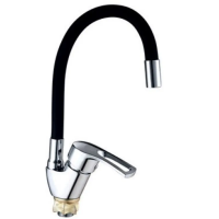 Змішувач для кухні Mixxus YUB4-181 Reflector Black з чорним силіконовим виливом (MI6481) Змішувач для кухні Mixxus YUB4-181 Reflector Black з чорним силіконовим виливом (MI6481)