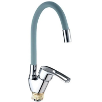 Змішувач для кухні Mixxus YUB4-181 Reflector Gray з сірим силіконовим виливом (MI6483) Змішувач для кухні Mixxus YUB4-181 Reflector Gray з сірим силіконовим виливом (MI6483)