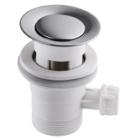 Перелив для раковини POP-UP-01 Mixxus (пластик) (MI1676) Перелив для раковини POP-UP-01 Mixxus (пластик) (MI1676)