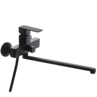 Змішувач для ванни Haiba Kubus 006 Чорний (HB3931) Змішувач для ванни Haiba Kubus 006 Чорний (HB3931)