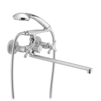 Змішувач для ванни Haiba Dominox 140 матовий (HB0063) Змішувач для ванни Haiba Dominox 140 матовий (HB0063)