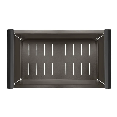 Сушарка для посуду Mixxus BAS-02 NANO-BLACK 440мм з нерж. сталі (колір графіт) (MX1949)