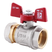 Кран кульовий KOER KR.352 - 20x3/4F WING (LL1789) Кран кульовий KOER KR.352 - 20x3/4F WING (LL1789)