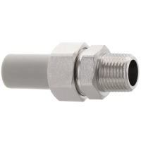 Розбірне різьбове з'єднання НР 20x1 / 2M PPR KOER K0237.PRO (KP2602) Розбірне різьбове з'єднання НР 20x1 / 2M PPR KOER K0237.PRO (KP2602)