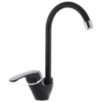 Змішувач на кухню Plamix Afina-011 Чорний (без підводки) (PM0579) Змішувач на кухню Plamix Afina-011 Чорний (без підводки) (PM0579)