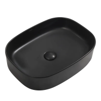 Раковина накладна Mixxus Premium BEVEL-0103 BLACK 510х370х120mm (MP6520) Раковина накладна Mixxus Premium BEVEL-0103 BLACK 510х370х120mm (MP6520)