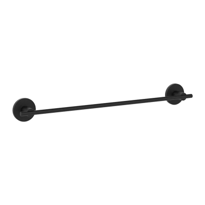 Тримач для рушника одинарний Zerix Delux M1301A Black (465 мм) (ZX4649) Тримач для рушника одинарний Zerix Delux M1301A Black (465 мм) (ZX4649)