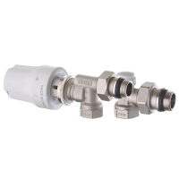 Комплект для підключення радіатора Roho R5171-050K - 1/2