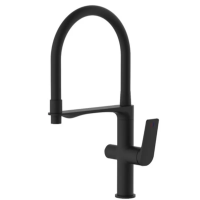 Змішувач для кухні Mixxus Premium DERBY 021 (NUT) BLACK REFL.BLACK з виходом для питної води (MI66 Змішувач для кухні Mixxus Premium DERBY 021 (NUT) BLACK REFL.BLACK з виходом для питної води (MI66