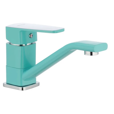 Змішувач для умивальника Mixxus Missouri 555 (вилив 15 см) бірюзовий (MI1629) Змішувач для умивальника Mixxus Missouri 555 (вилив 15 см) бірюзовий (MI1629)