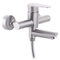 Змішувач для ванни з нерж. сталі SUS304 ZERIX FOX-009 (EURO) (ZX3147) Змішувач для ванни з нерж. сталі SUS304 ZERIX FOX-009 (EURO) (ZX3147)