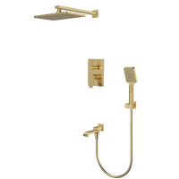 Вбудована душова система Mixxus Premium DALI 009 INNER BOX Brushed Gold (MI6767) Вбудована душова система Mixxus Premium DALI 009 INNER BOX Brushed Gold (MI6767)