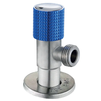 Кран для підключення сантехприладів Mixxus VAL-08-1/2x1/2 з нерж. сталі SUS304 (синій) (MI6216) Кран для підключення сантехприладів Mixxus VAL-08-1/2x1/2 з нерж. сталі SUS304 (синій) (MI6216)