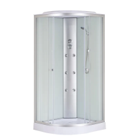 Бокс душовий з гідромасажем Mixxus STRONG SBH02-90x90x215-FB SATIN низький піддон (MI6890) Бокс душовий з гідромасажем Mixxus STRONG SBH02-90x90x215-FB SATIN низький піддон (MI6890)