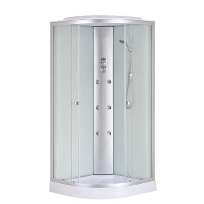 Бокс душовий з гідромасажем Mixxus STRONG SBH02-90x90x215-FB SATIN низький піддон (MI6890) Бокс душовий з гідромасажем Mixxus STRONG SBH02-90x90x215-FB SATIN низький піддон (MI6890)